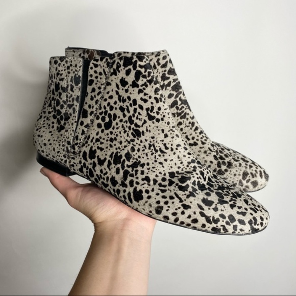 Pour la Victoire | Calf Hair Leopard Taylor Boots